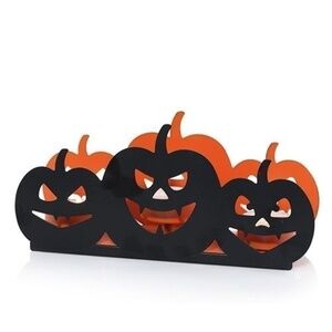 JACK o Lantern Pumpkin Tea Light Holder Halloween T19